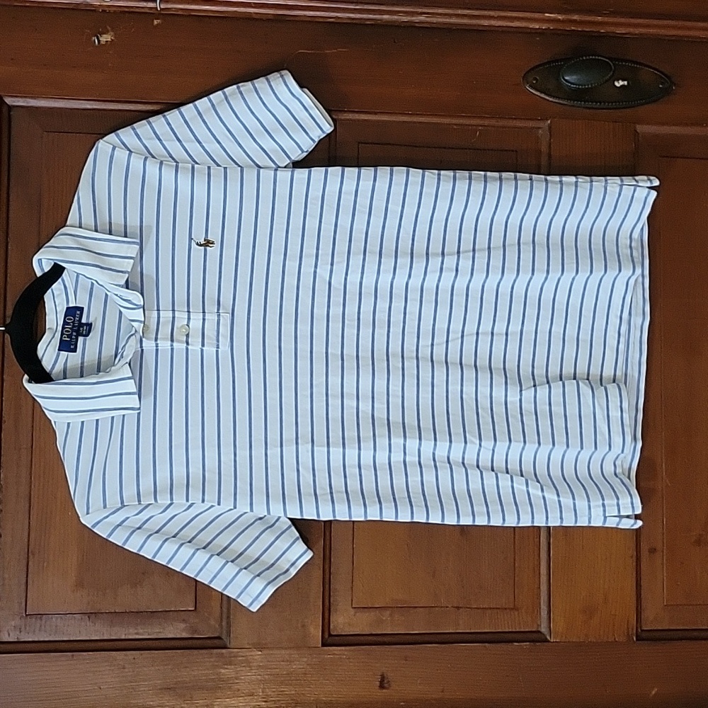 Striped polo